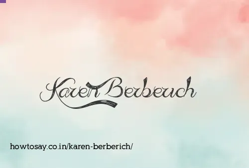 Karen Berberich