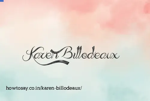 Karen Billodeaux