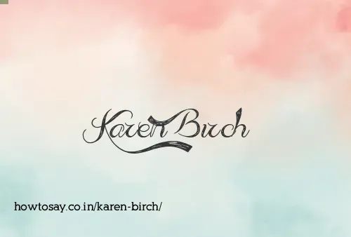 Karen Birch