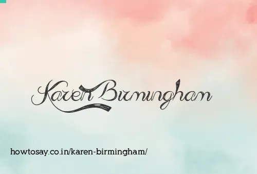 Karen Birmingham