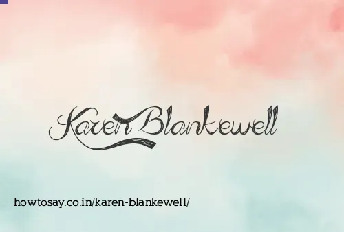 Karen Blankewell