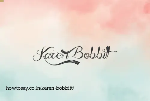 Karen Bobbitt