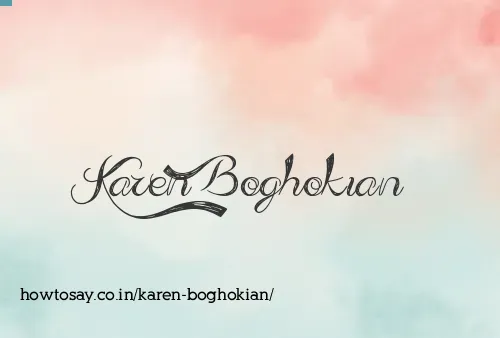 Karen Boghokian