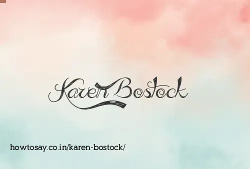 Karen Bostock