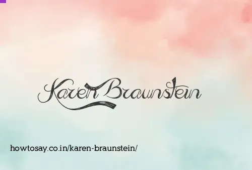 Karen Braunstein