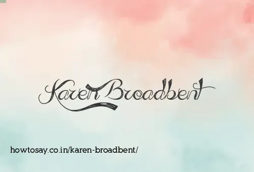 Karen Broadbent