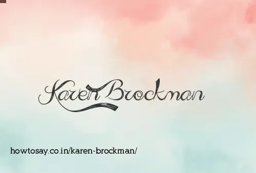 Karen Brockman