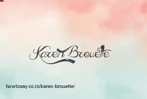 Karen Brouette