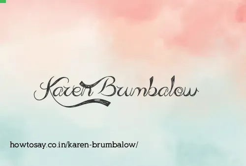 Karen Brumbalow