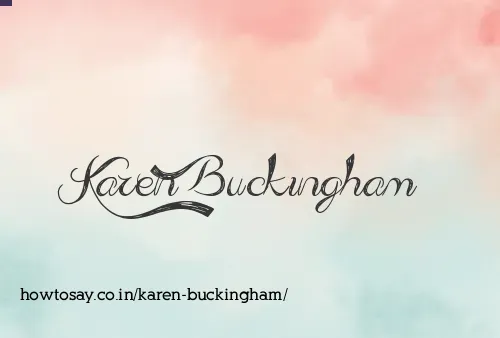 Karen Buckingham