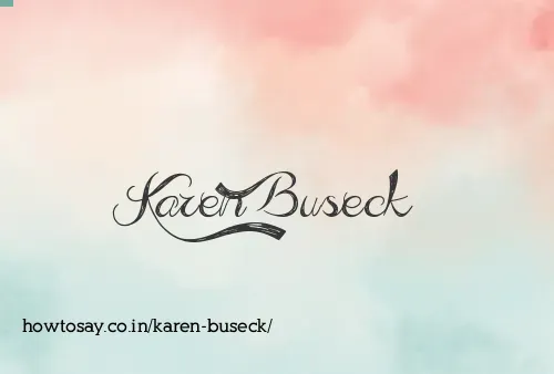 Karen Buseck