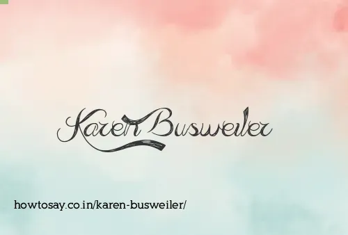 Karen Busweiler