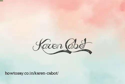 Karen Cabot