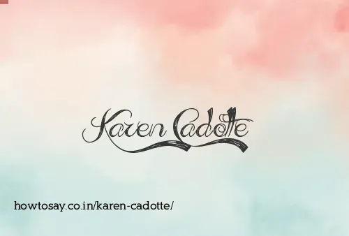Karen Cadotte