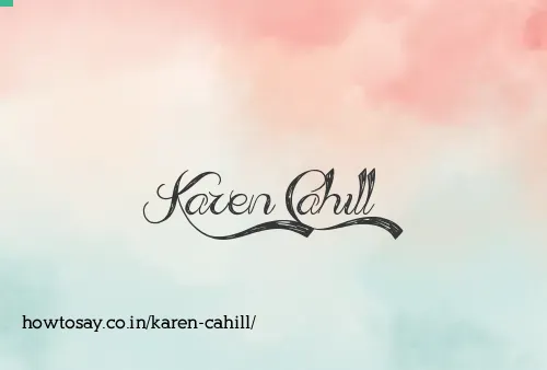Karen Cahill