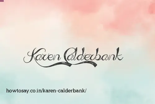 Karen Calderbank