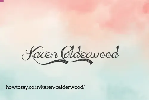 Karen Calderwood