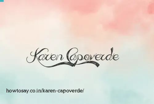 Karen Capoverde