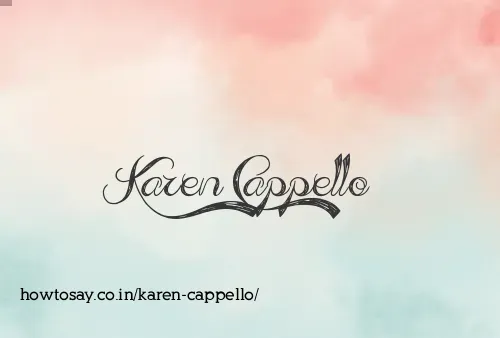 Karen Cappello
