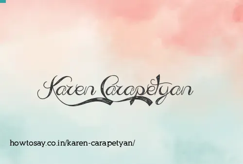 Karen Carapetyan