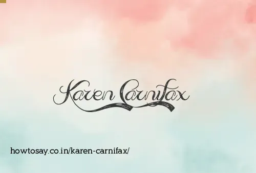 Karen Carnifax