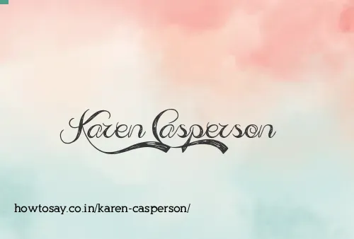 Karen Casperson
