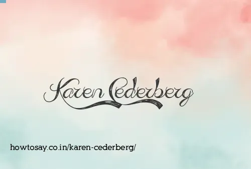 Karen Cederberg
