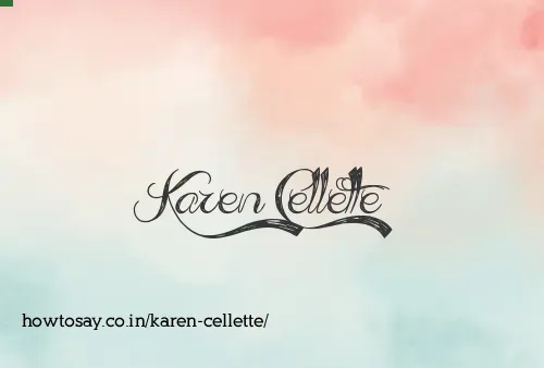 Karen Cellette
