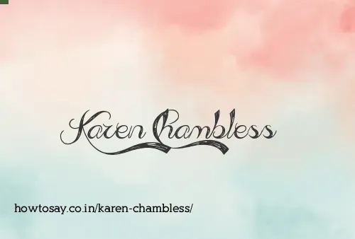 Karen Chambless