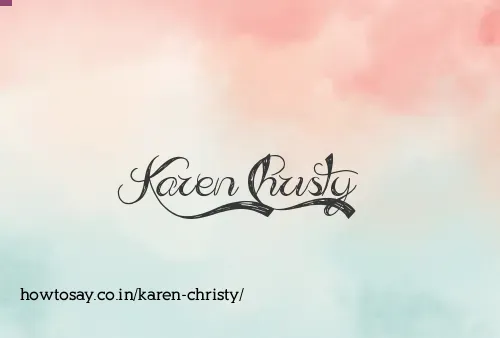 Karen Christy