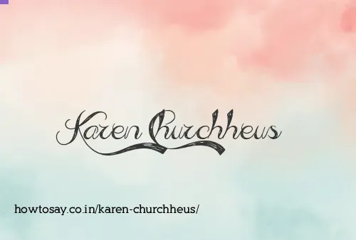 Karen Churchheus