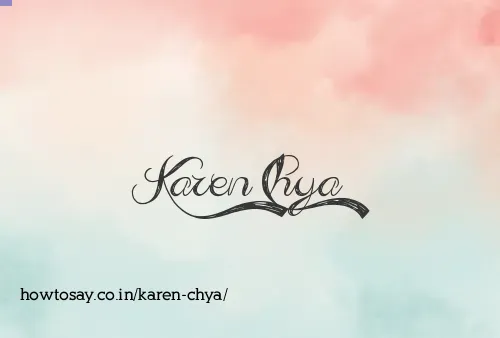 Karen Chya