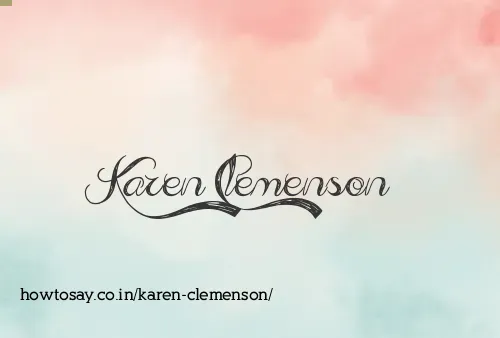 Karen Clemenson