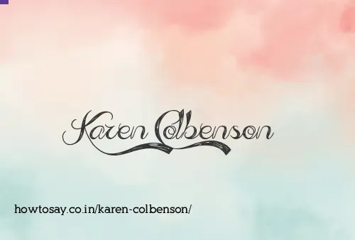 Karen Colbenson