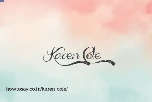 Karen Cole