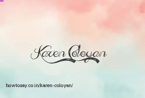 Karen Coloyan