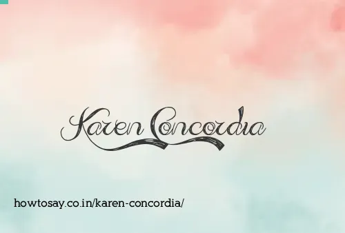 Karen Concordia