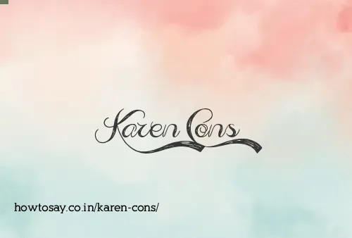 Karen Cons