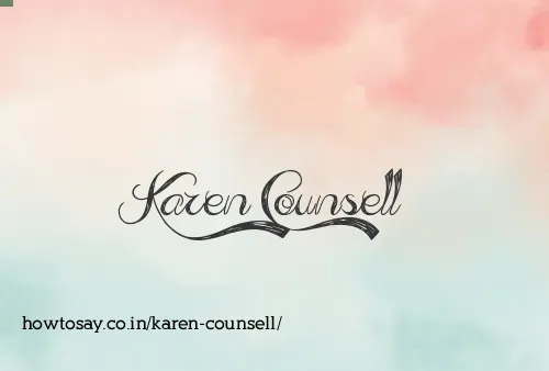 Karen Counsell