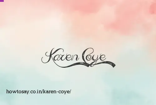 Karen Coye