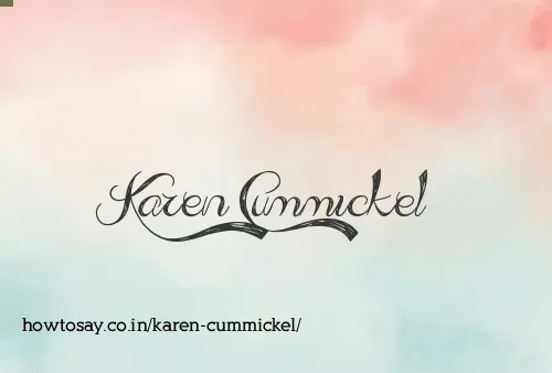 Karen Cummickel