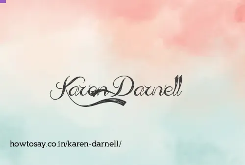 Karen Darnell