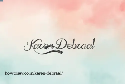 Karen Debraal