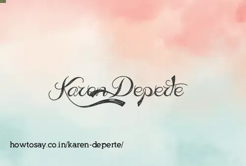 Karen Deperte