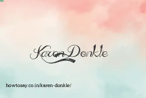 Karen Donkle