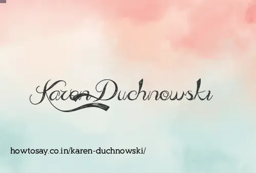 Karen Duchnowski