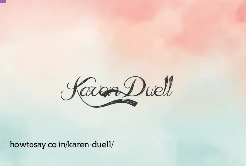 Karen Duell