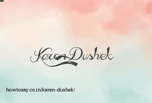Karen Dushek