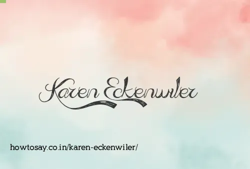 Karen Eckenwiler