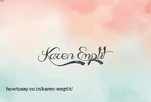 Karen Emplit
